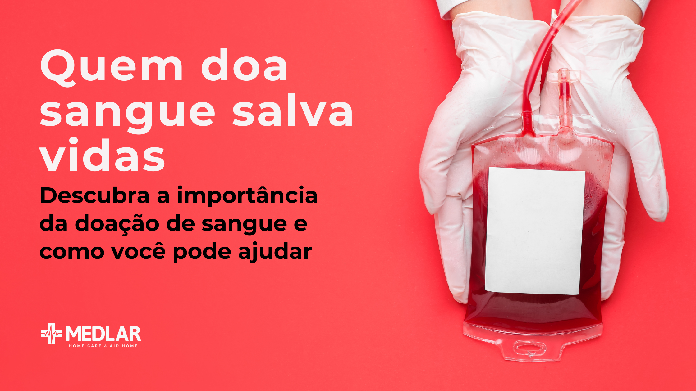 Descubra a importância da doação de sangue e os requisitos para se tornar um doador. Desfaça mitos sobre a doação e conheça os benefícios para a sua saúde. Informe-se, inspire-se e conte com a Medlar Saúde para fazer a diferença!